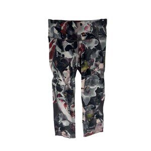 Under Armour Leggings‎ Small HeatGear Compression Watercolor Stretchy Activewear
